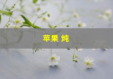 苹果 炖